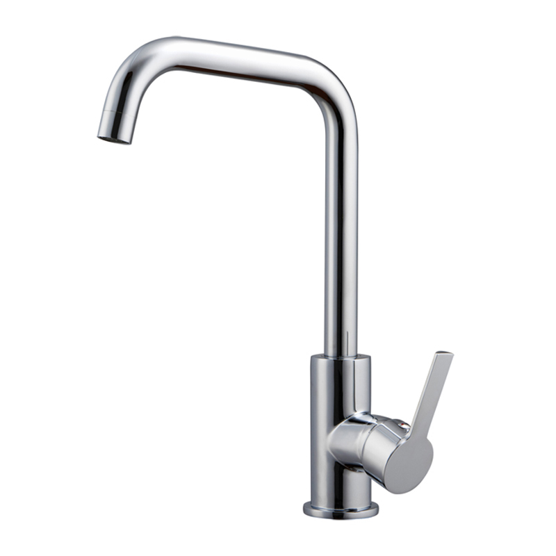Moderno l de forma l Madre de fregadero de cocina de agua fría montada en la plataforma