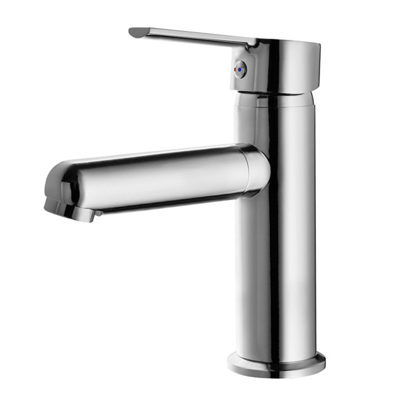 Mezcla de grifo de agua fría y caliente moderna para la cuenca de lavado